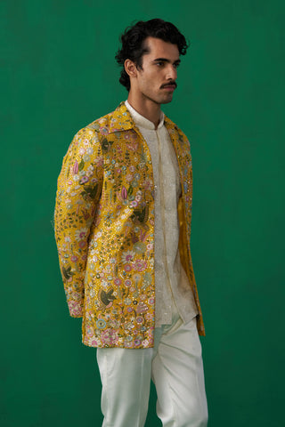 PhOOLPANKH HALDI JODHPURI SET