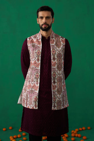 KASHMIRI MULTI KURTA JACKET SET