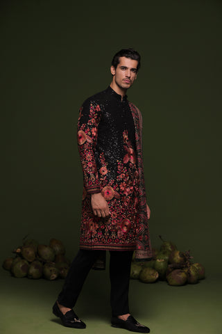 Madhav Multi Kurta set with trouser and Dupatta